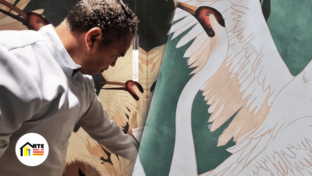 Qual a média de preço para colocar papel de parede?