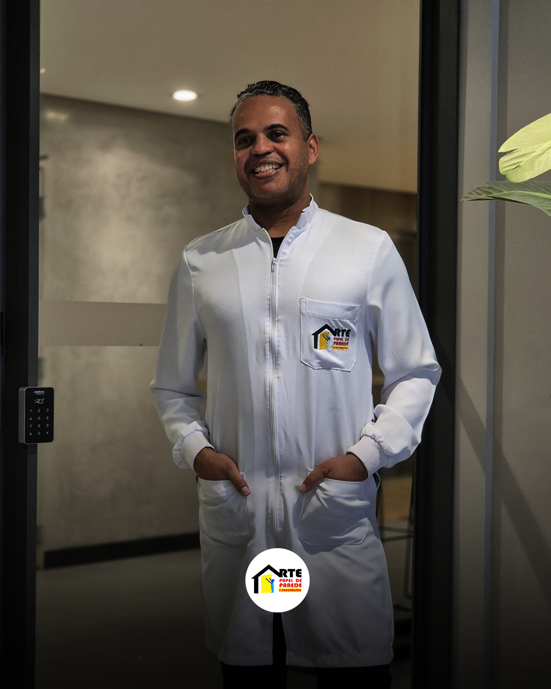 Treinamento de papel de parede com o mentor Josival Freitas