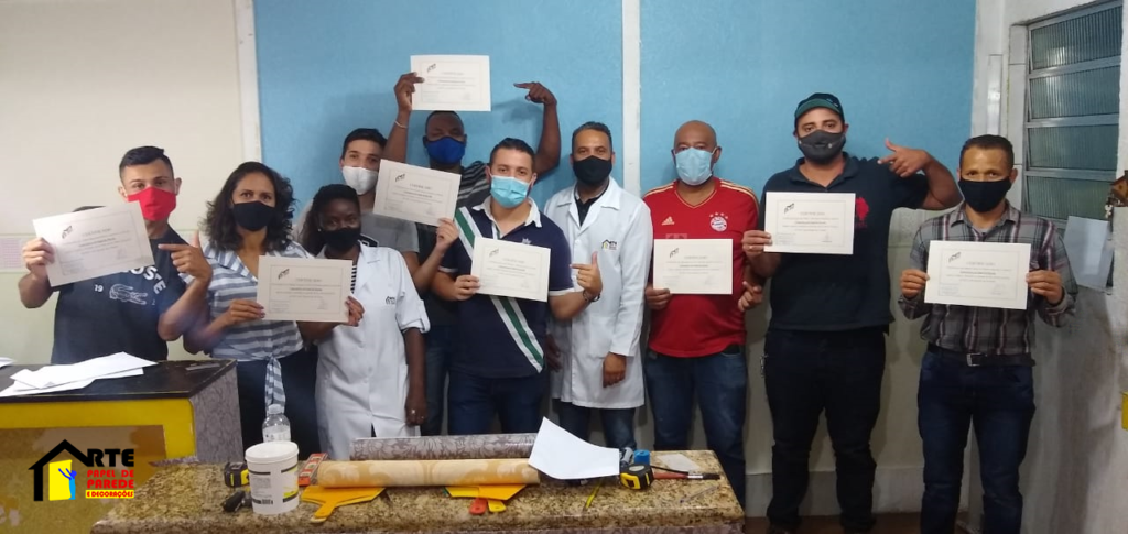 Home - Arte Papel de Parede - 1 Curso de Instalação de Papel de Parede