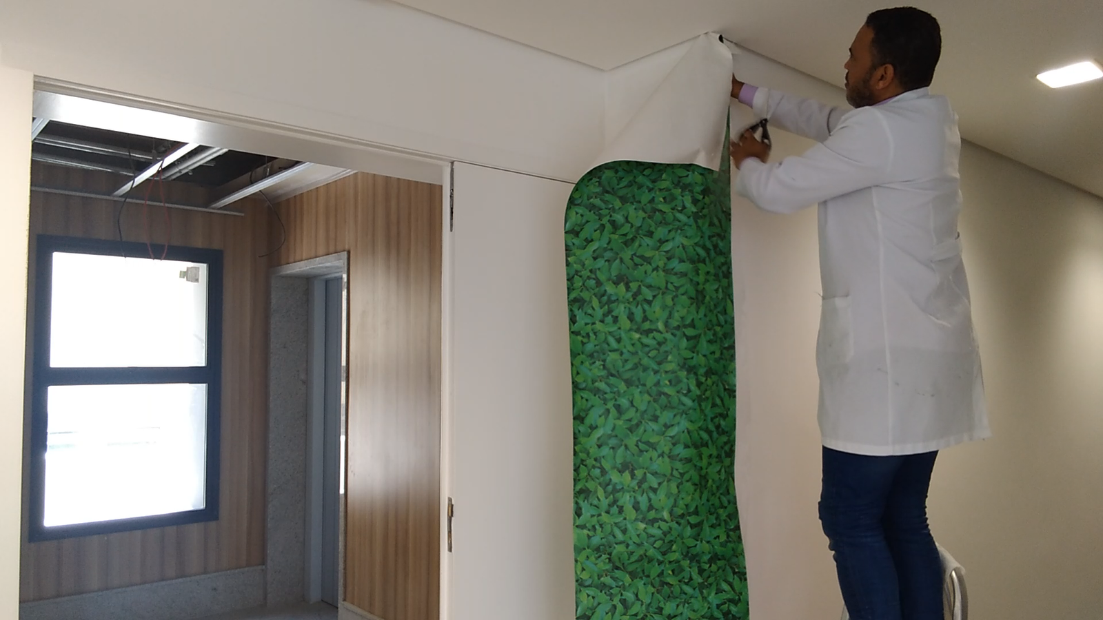 Instalação de Papel de Parede Profissional